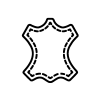 Stoffjacke mit Lederbesatz klein Velours/Nubuk, Wildleder