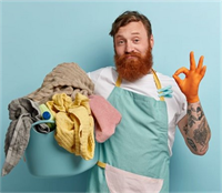 Wäsche waschen & falten - ohne bügeln (Gemischte Alltagswäsche exkl. Hemd/BLuse) Abrechnung per Kilo